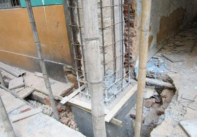 房屋基礎(chǔ)下沉加固